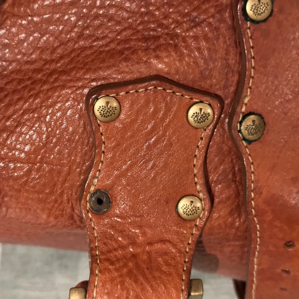 Mulberry Roxanne Oak Darwin Leather Bag